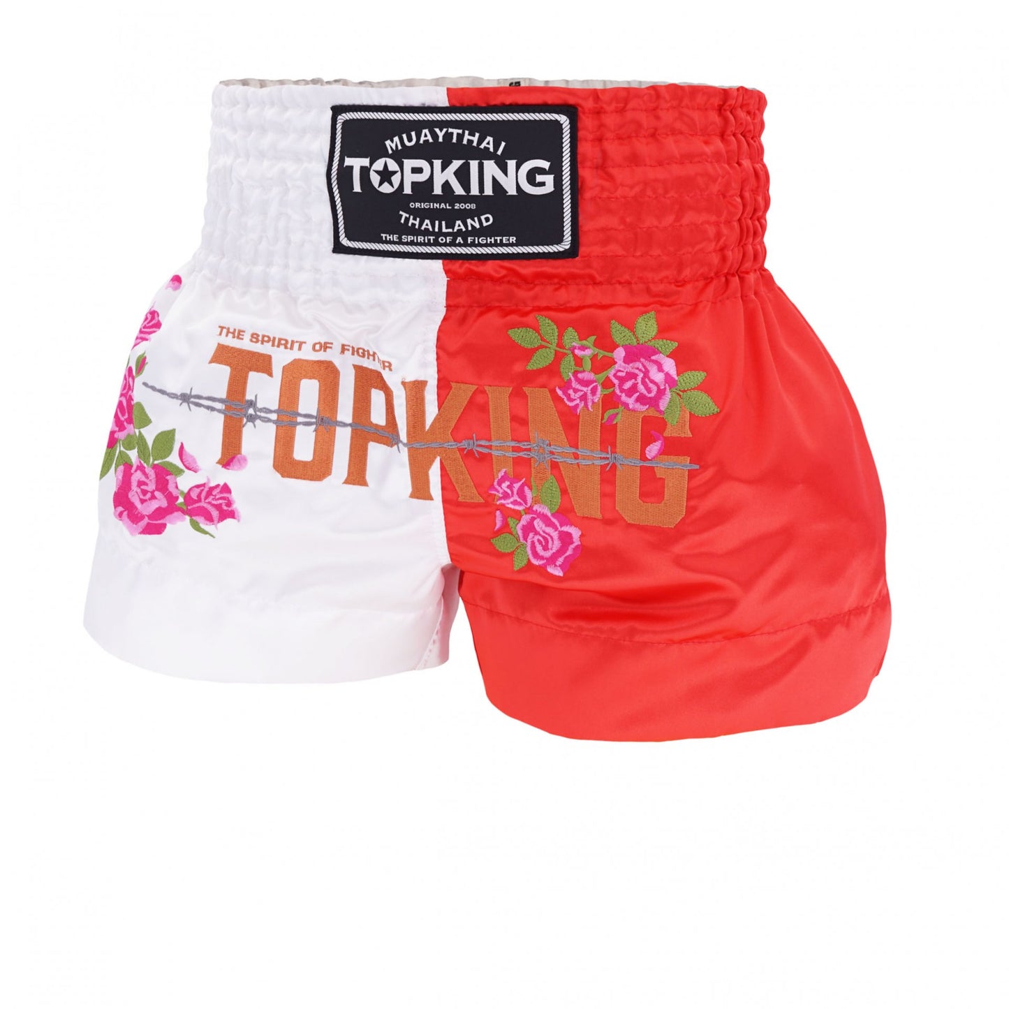 TopKing - Muay Thai shorts - TKTBS-203 - Red