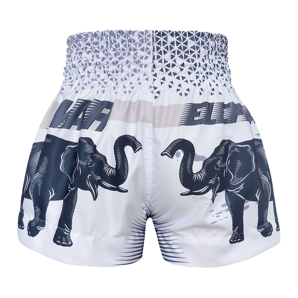TUFF - Shorts - White War Elephant Muay Thai