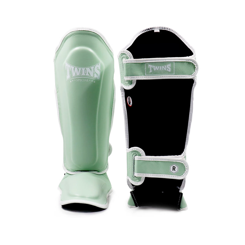 Twins SGL10P Pastel - Mint shin guards Sydney – Cabra Fight Store