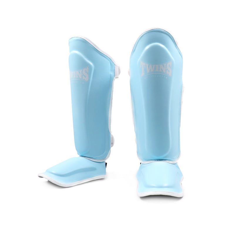 Twins SGL10P Pastel - Sky Blue shin guards Sydney – Cabra Fight Store