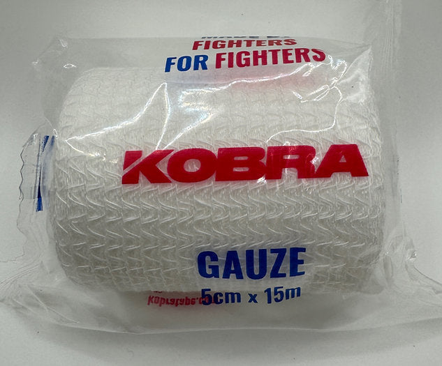Kobra Fight Gauze 5cm x 15cm (Single)