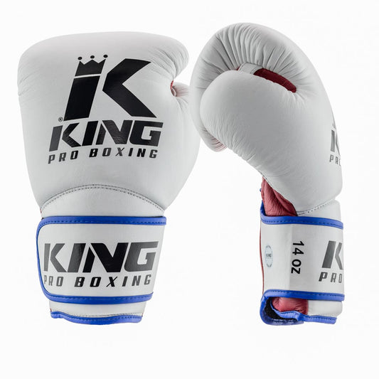 King Pro Star 1 boxing gloves side view – Muay Thai gear