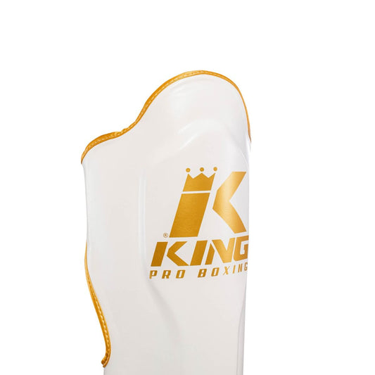 King Pro KPB-SG 5 shin guards side view – Muay Thai gear