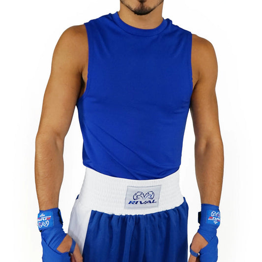 RIVAL AMATEUR COMPETITION & TRAINING TANK TOP - Blue