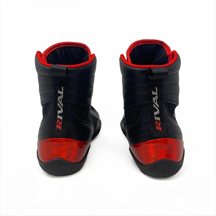 Rival RSX-Guerrero Deluxe Boxing Boots - Black/Red