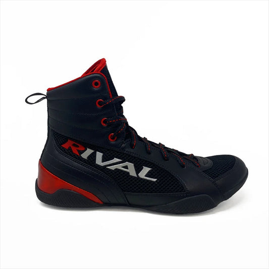 Rival RSX-Guerrero Deluxe Boxing Boots - Black/Red