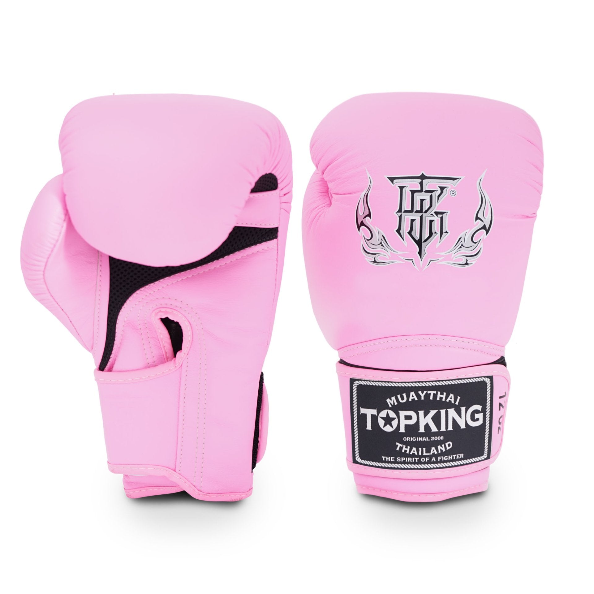 Top King Thai in Pink Muay Thai boxing gloves