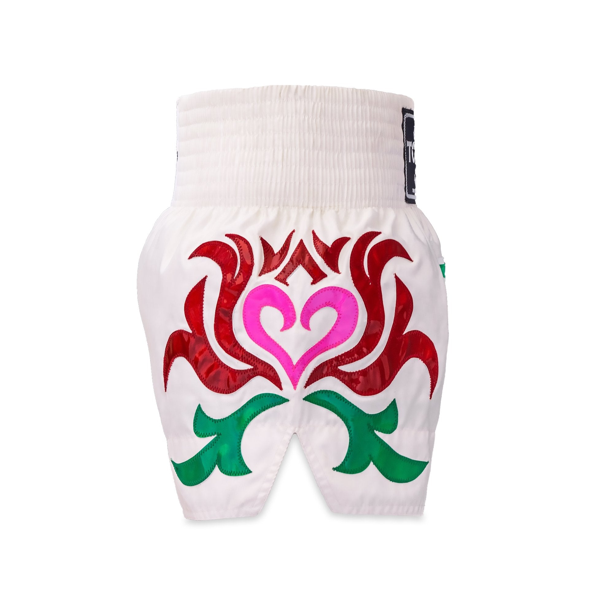 Top King Thai Boxing Shorts 272 – Authentic Muay Thai fight shorts with love heart side