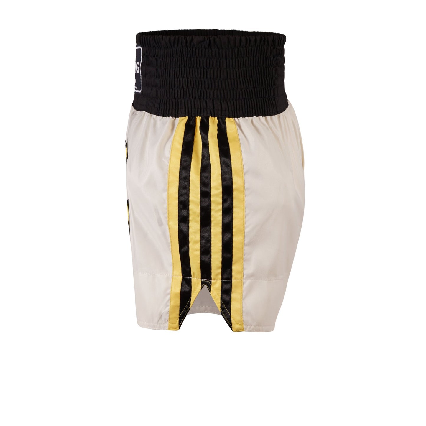 Top King Thai Boxing Shorts Cream 220  - side 1